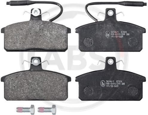Brake Pad Set, disc brake 36146/1