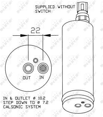 Dryer, air conditioning EASY FIT 33181