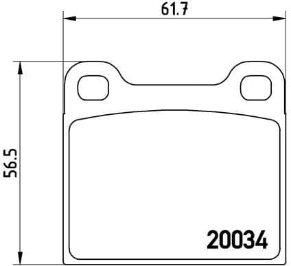 Brake Pad Set, disc brake PRIME LINE P59001
