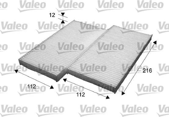 Filter, cabin air VALEO ESSENTIAL 715639
