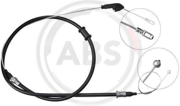 Cable Pull, parking brake K12128