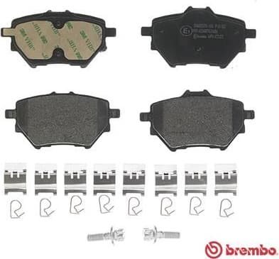 Brake pads rear, Top Quality P61122 - image 2