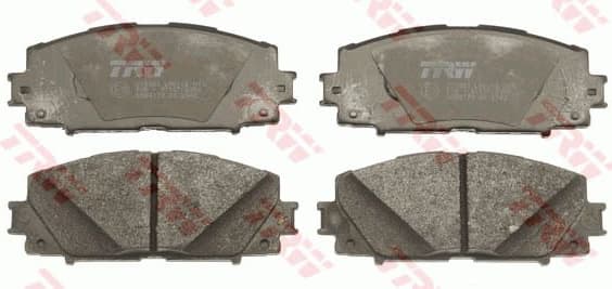 Brake pads front, Top Quality GDB4173 - image 2