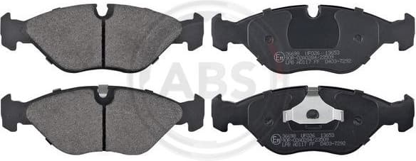 Brake Pad Set, disc brake 36698