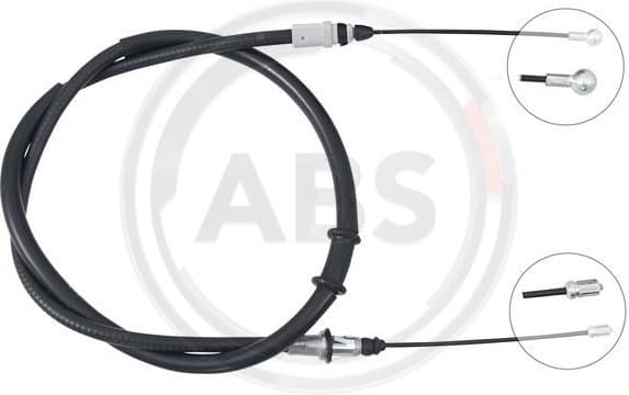 Cable Pull, parking brake K17593 - image 2