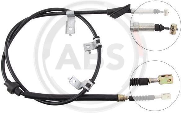 Cable Pull, parking brake K12508