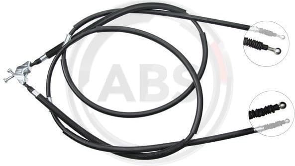 Cable Pull, parking brake K10055