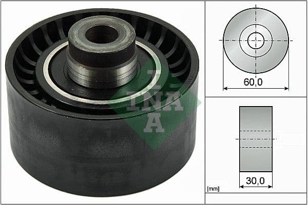 Deflection Pulley/Guide Pulley, timing belt 532034510
