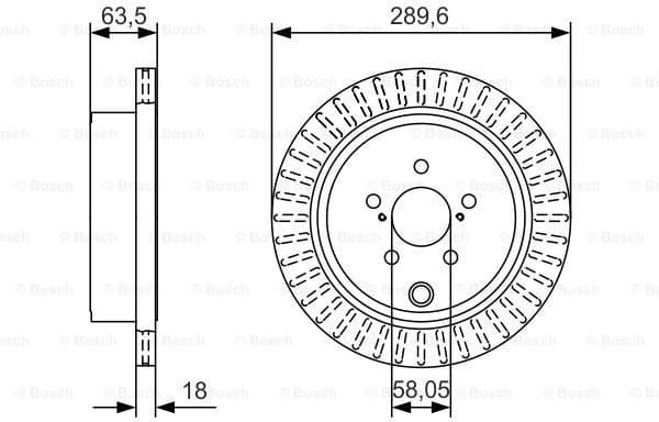 Brake Disc 0986479A83