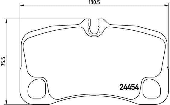 Brake Pad Set, disc brake PRIME LINE P65022