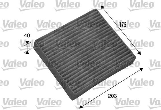 Filter, cabin air VALEO PROTECT 698802