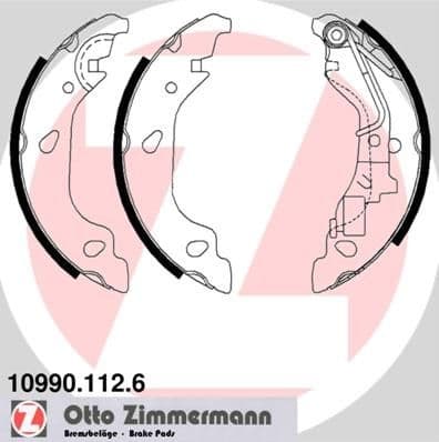 Brake Shoe Set 10990.112.6