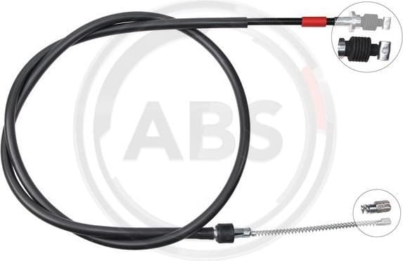 Cable Pull, parking brake K16977
