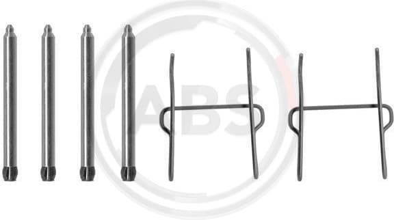 Accessory Kit, disc brake pad 1081Q