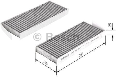 Filter, cabin air 1987435534 - image 5