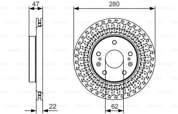 Brake Disc 0986479C40 - image 5