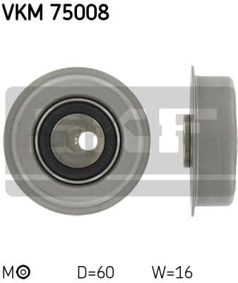 Tensioner Pulley, timing belt VKM 75008