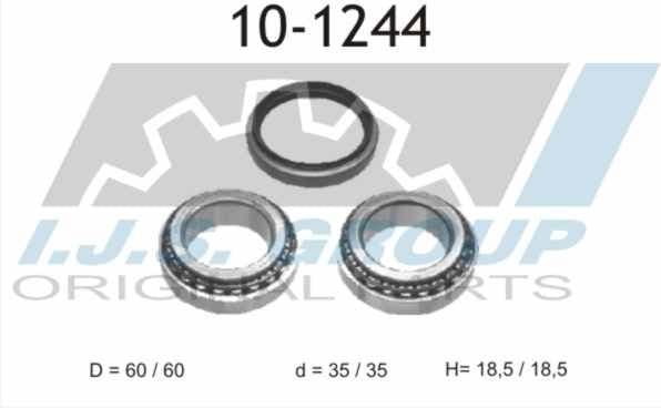 Wheel Bearing Kit Technology & Quality, Made in Spain 10-1244