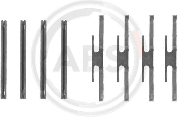 Accessory Kit, disc brake pad 1065Q