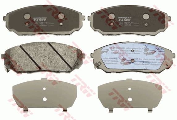 Brake Pad Set, disc brake GDB3452