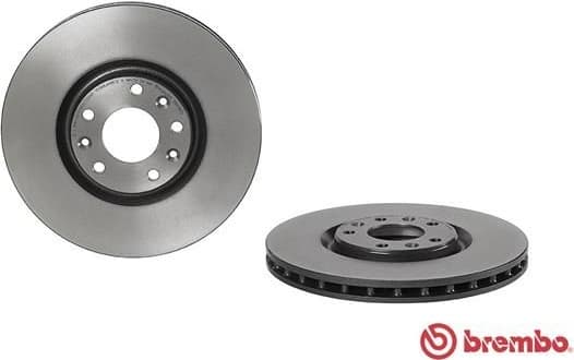 Brake Disc PRIME LINE - UV Coated 09.A185.21
