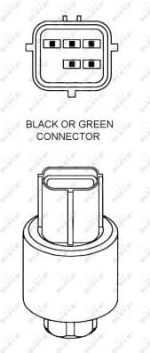 Pressure Switch, air conditioning EASY FIT 38922