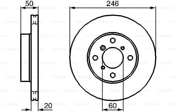 Brake Disc 0986478841