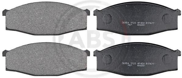Brake Pad Set, disc brake 36954