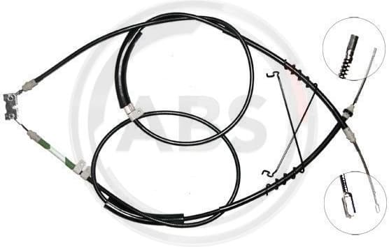 Cable Pull, parking brake K17705