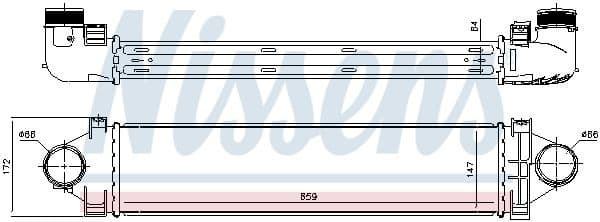Charge Air Cooler ** FIRST FIT ** 96383