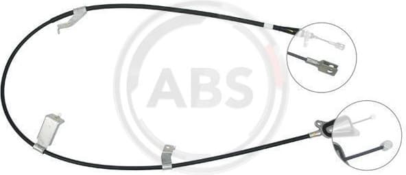 Cable Pull, parking brake K19897