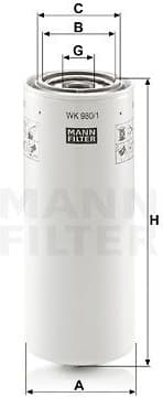 Fuel Filter WK980/1