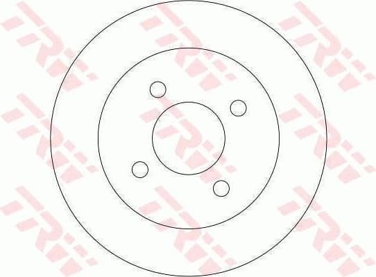 Brake Disc DF4254 - image 2
