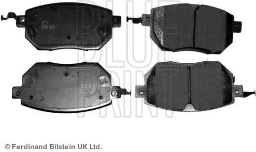 Brake Pad Set, disc brake ADN142136