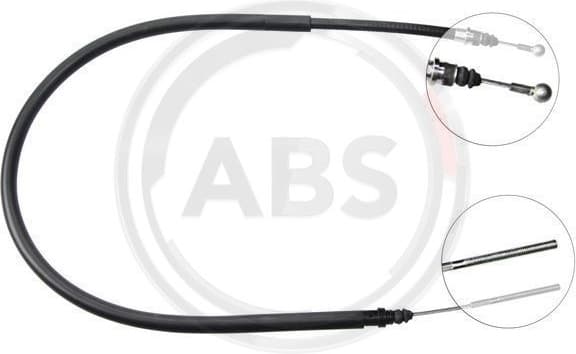 Cable Pull, parking brake K16517