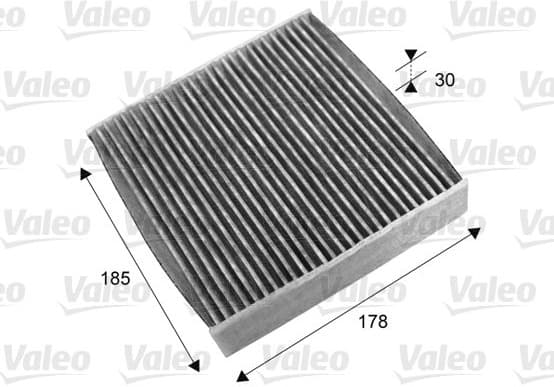Filter, cabin air VALEO PROTECT 715695