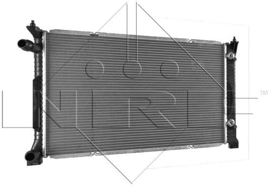 Radiator, engine cooling 51586 - image 2