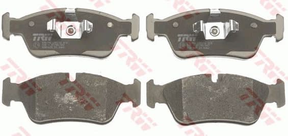 Brake pads front, Top Quality GDB1625 - image 2