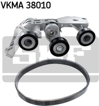 V-ribbed Belt Set VKMA 38010