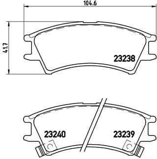 Brake Pad Set, disc brake PRIME LINE P30011