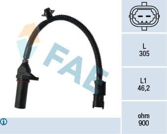 Sensor, crankshaft pulse 79334