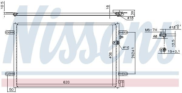 Condenser, air conditioning ** FIRST FIT ** 94695