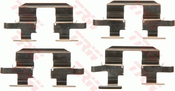 Accessory Kit, disc brake pad PFK560