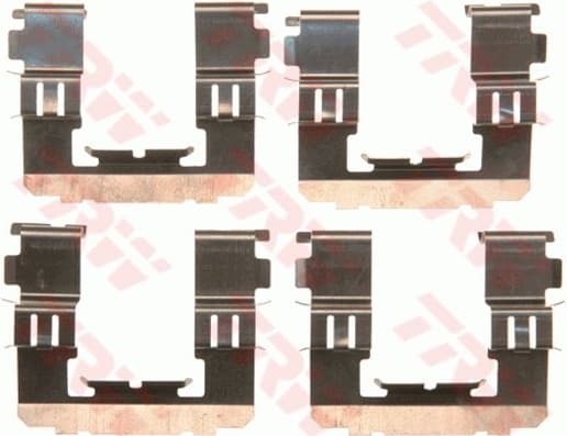 Accessory Kit, disc brake pad PFK582