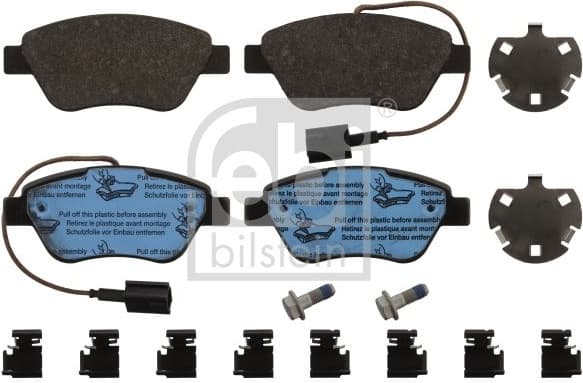 Brake Pad Set, disc brake 16876