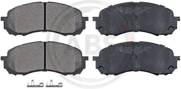 Brake Pad Set, disc brake 37443
