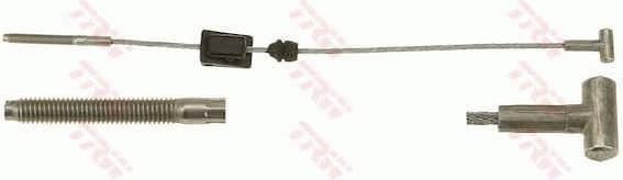 Cable Pull, parking brake GCH1904