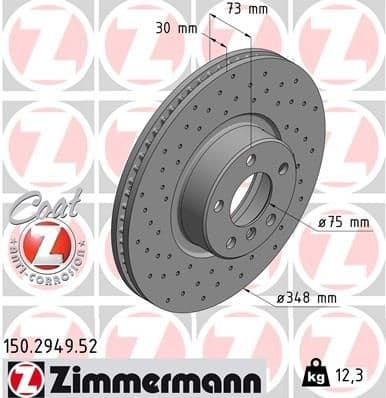 Brake Disc SPORT BRAKE DISC Z 150.2949.52