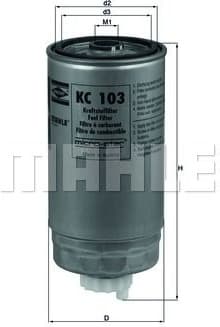 Filter diesel fuel KC103