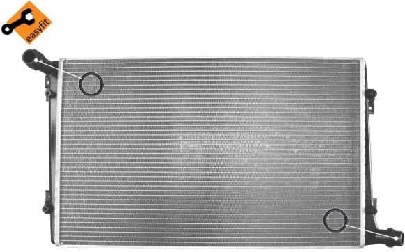 Radiator, engine cooling EASY FIT 53813 - image 2